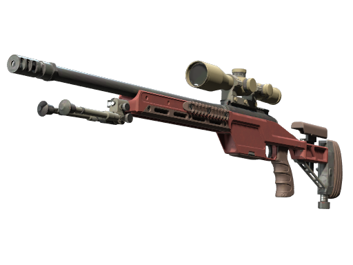 Souvenir SSG 08 | Red Stone (Factory New)