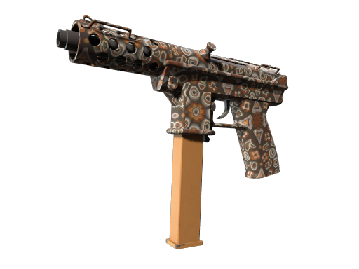 Souvenir Tec-9 | Orange Murano (Well-Worn)