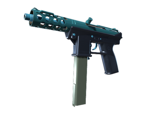 Souvenir Tec-9 | Blue Blast (Well-Worn)