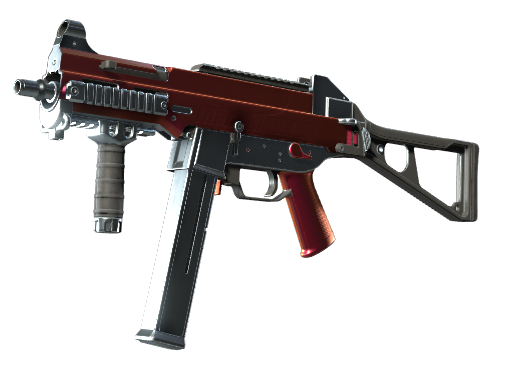 Souvenir UMP-45 | Crimson Foil (Battle-Scarred)