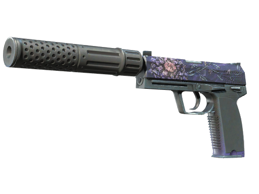 Souvenir USP-S | Black Lotus (Battle-Scarred)