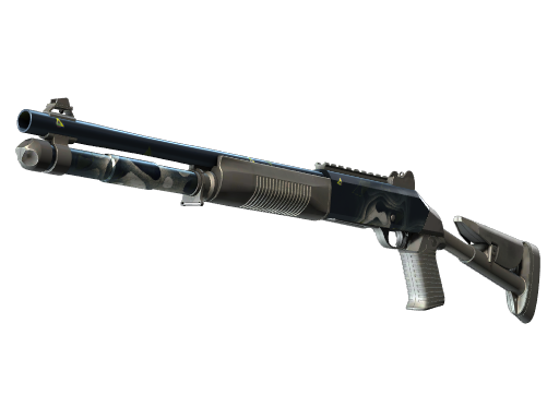 Souvenir XM1014 | Quicksilver (Well-Worn)