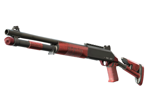 Souvenir XM1014 | Red Leather (Field-Tested)