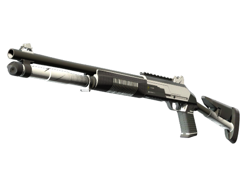 Souvenir XM1014 | Black Tie (Battle-Scarred)