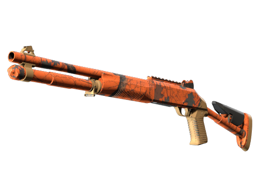 Souvenir XM1014 | Blaze Orange (Well-Worn)