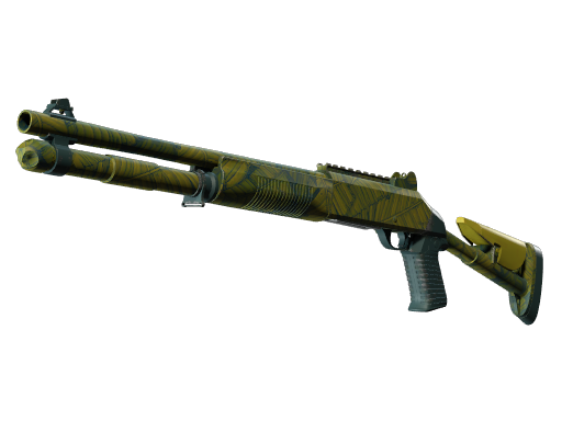 Souvenir XM1014 | Banana Leaf (Battle-Scarred)
