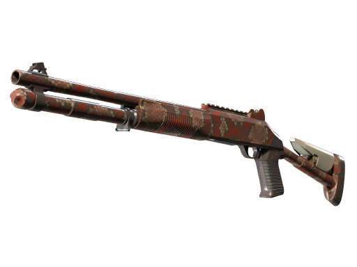 Souvenir XM1014 | Red Python (Well-Worn)