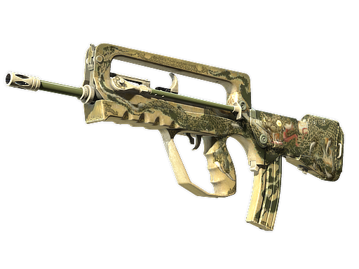 FAMAS | Snake Song (Battle-Scarred)
