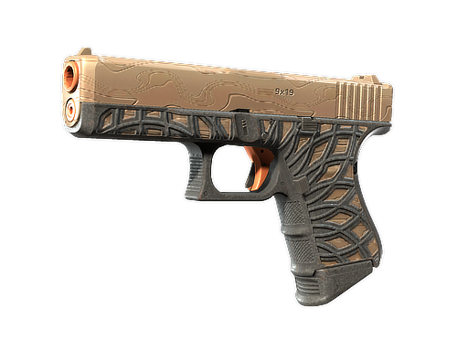 Glock-18 | Ifrit Lattice (Well-Worn)