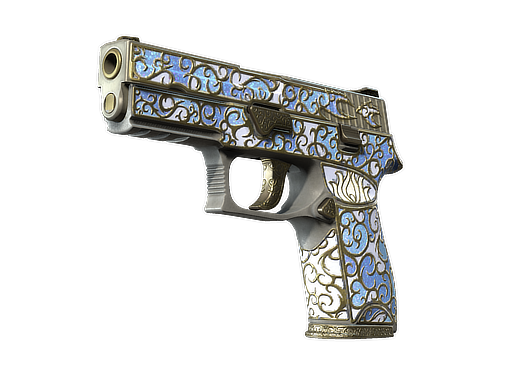 Souvenir P250 | Lotus Imprint (Battle-Scarred)