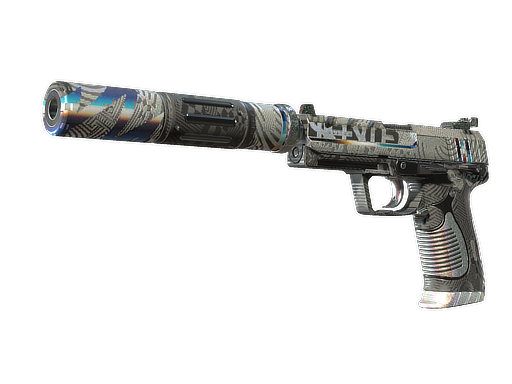 USP-S | Spiral Glitch (Well-Worn)